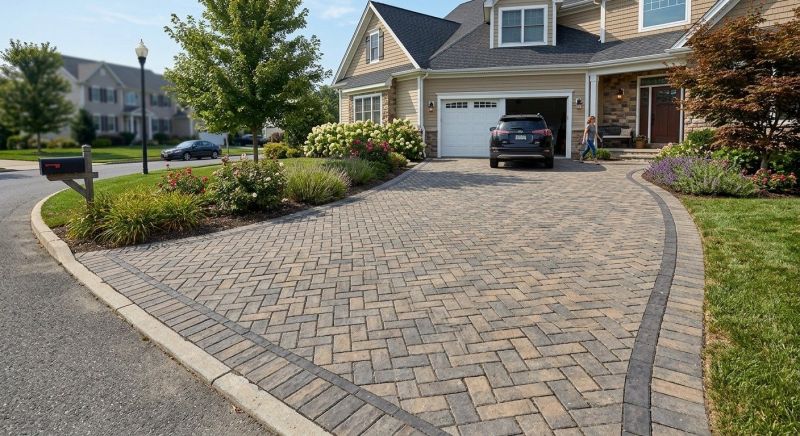 Paver Driveway Installation in Davis County, UT